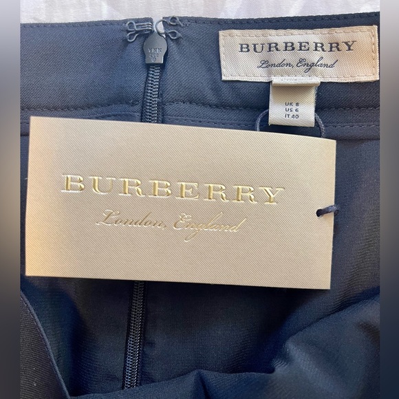 Burberry London England 100% MIDI Wool Skirt - Picture 4 of 14